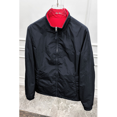 Двусторонняя ветровка Loro Piana - Navy / Red