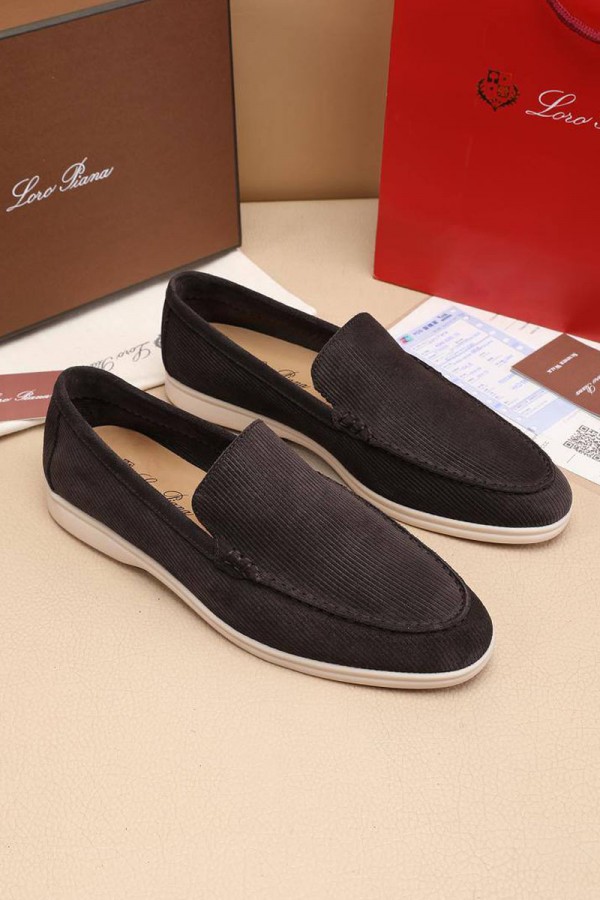 Мужские лоферы Loro Piana Summer Walk - Brown