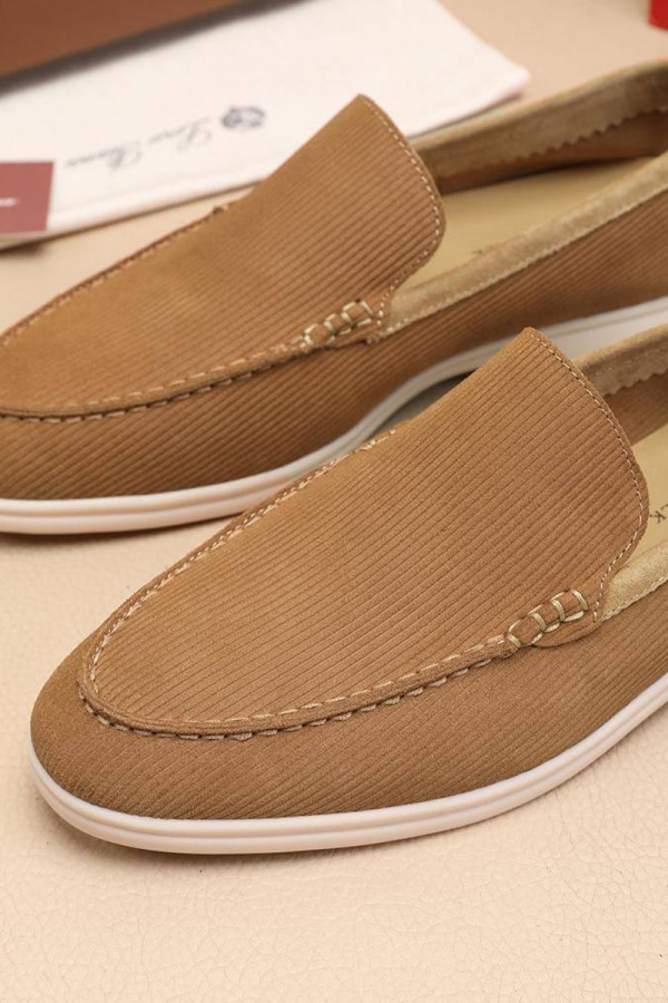 Мужские лоферы Loro Piana Summer Walk - Brown