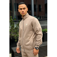 Кофта на молнии Loro Piana logo-embroidered - Beige
