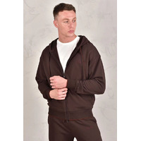 Кофта на молнии Loro Piana Premium signature logo - Brown