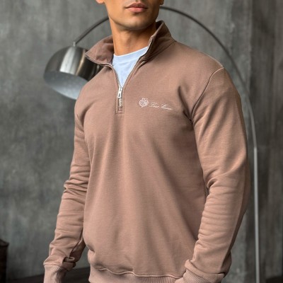 Кофта с высоким горлом Loro Piana - Brown