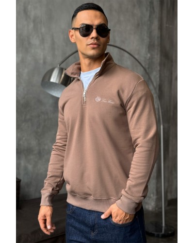 Кофта с высоким горлом Loro Piana - Brown