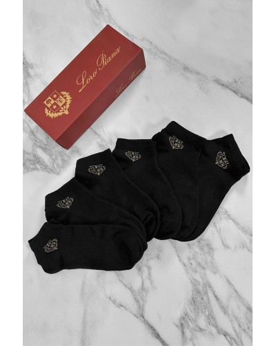 Комплект носков Loro Piana brown logo