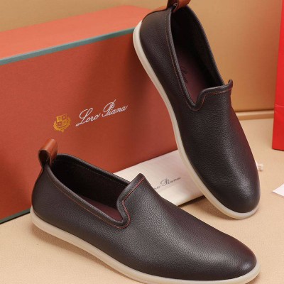 Кожаные лоферы Loro Piana