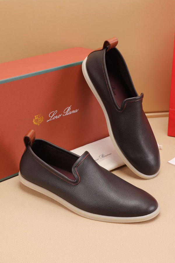 Кожаные лоферы Loro Piana