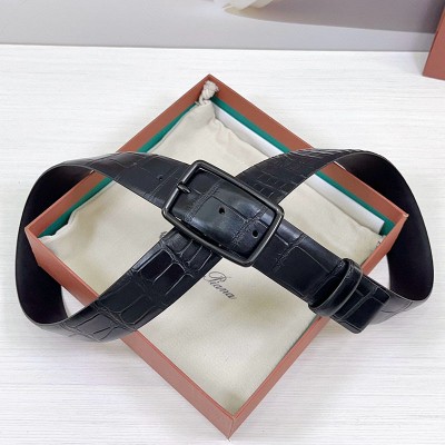 Кожаный ремень Loro Piana Premium (ширина 3.5 см)