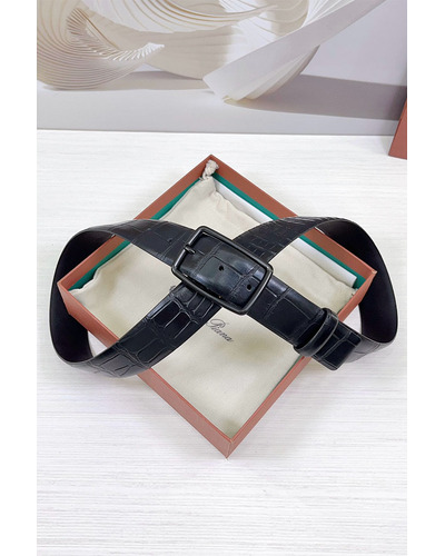 Кожаный ремень Loro Piana Premium (ширина 3.5 см)