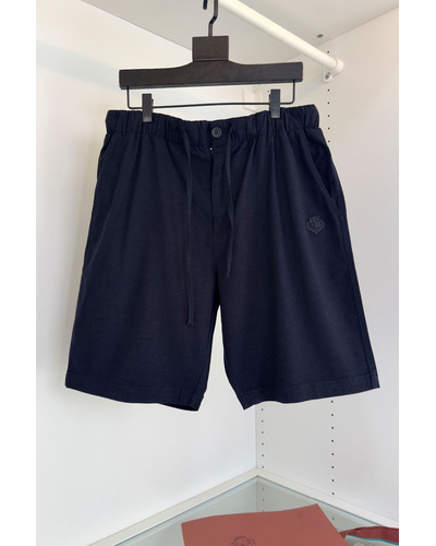 Льняные шорты Loro Piana Premium - Navy