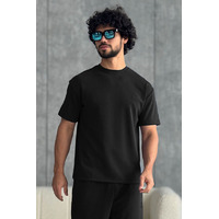 Мужская чёрная футболка Loro Piana