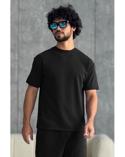 Мужская чёрная футболка Loro Piana