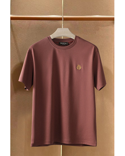 Мужская футболка Loro Piana Premium - Brick Red