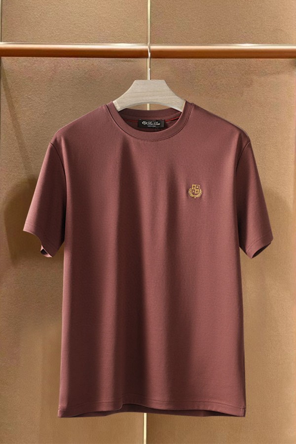 Мужская футболка Loro Piana Premium - Brick Red