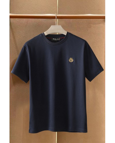 Мужская футболка Loro Piana Premium - Navy