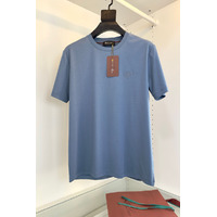 Мужская голубая футболка Loro Piana