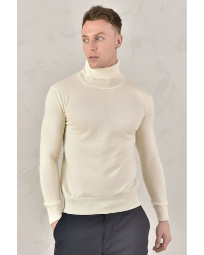 Мужская водолазка Loro Piana Premium - Beige