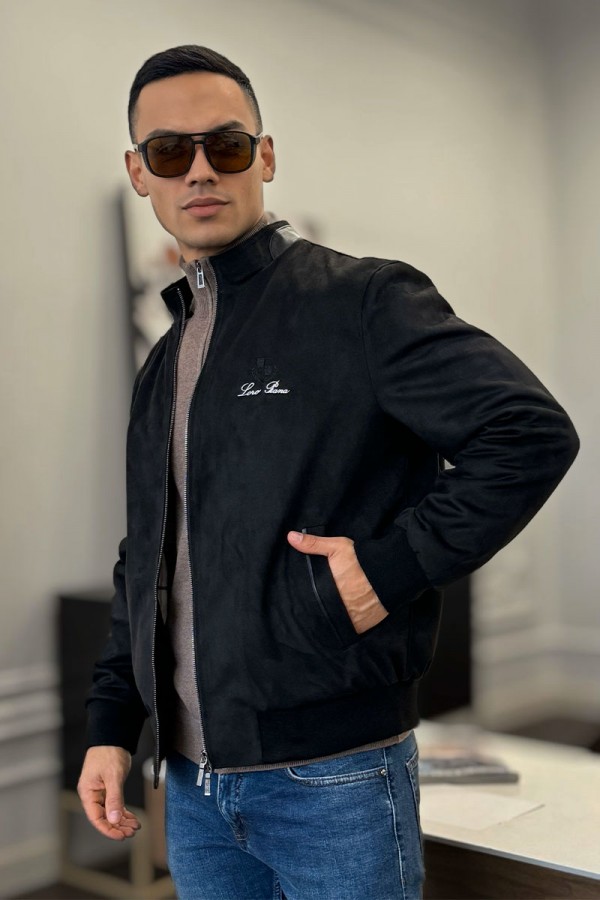 Мужская замшевая куртка Loro Piana