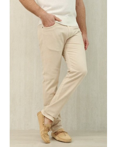 Мужские бежевые джинсы Loro Piana Premium