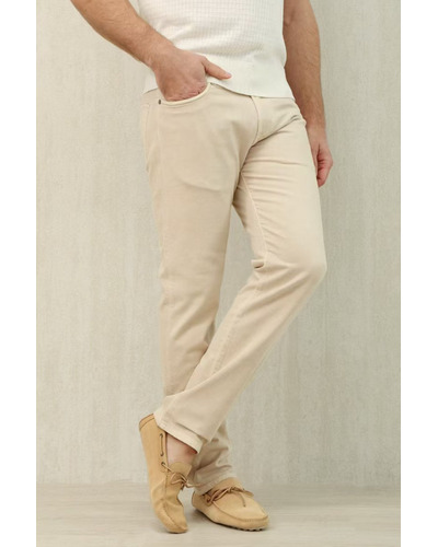 Мужские бежевые джинсы Loro Piana Premium