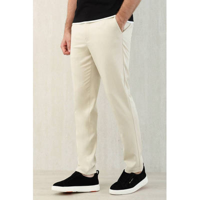 Мужские брюки Loro Piana Premium - Light Beige