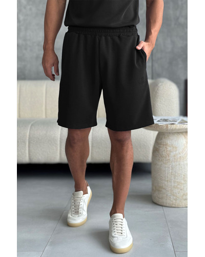 Мужские чёрные шорты Loro Piana