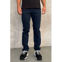 Мужские джинсы тёмно-синего цвета Loro Piana straight fit