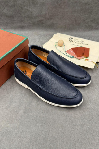 Мужские кожаные лоферы Loro Piana