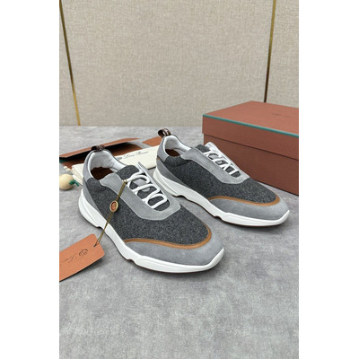 Мужские кроссовки Loro Piana 360 Lp Flexy Walk - Grey