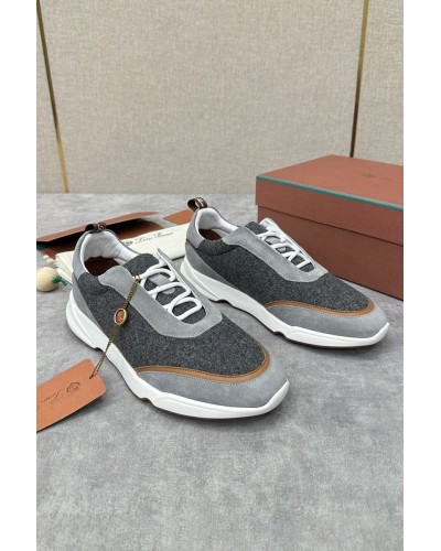 Мужские кроссовки Loro Piana 360 Lp Flexy Walk - Grey