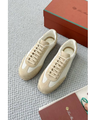 Мужские кроссовки Loro Piana Sea Tennis Walk - Beige