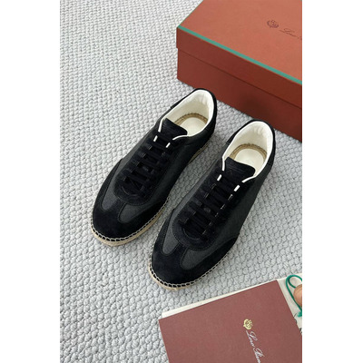 Мужские кроссовки Loro Piana Sea Tennis Walk - Black