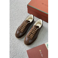Мужские кроссовки Loro Piana Sea Tennis Walk - Brown