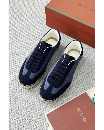 Мужские кроссовки Loro Piana Sea Tennis Walk - Navy