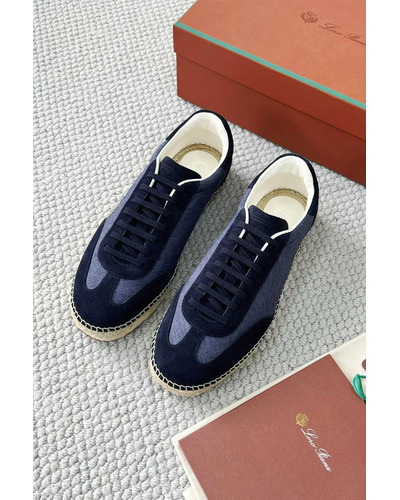 Мужские кроссовки Loro Piana Sea Tennis Walk - Navy