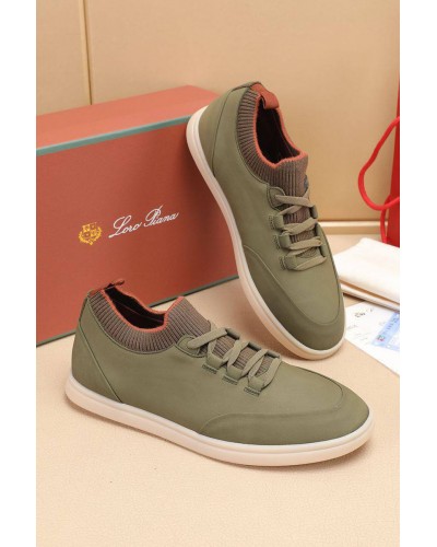 Мужские кроссовки Loro Piana Soho Walk - Khaki