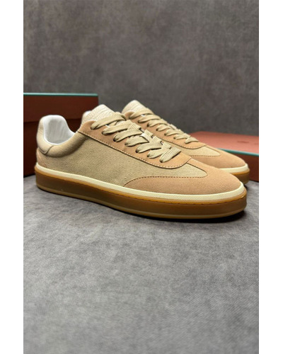 Мужские кроссовки Loro Piana Tennis Walk - Beige