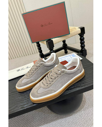 Мужские кроссовки Loro Piana Tennis Walk - Beige