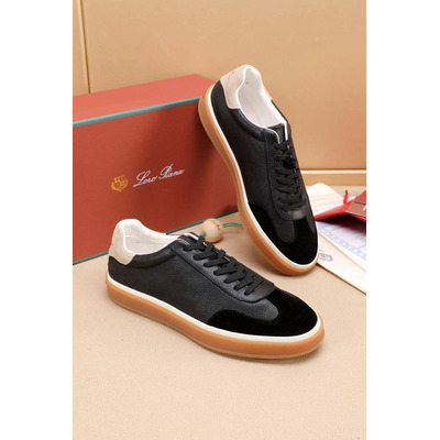 Мужские кроссовки Loro Piana Tennis Walk - Black