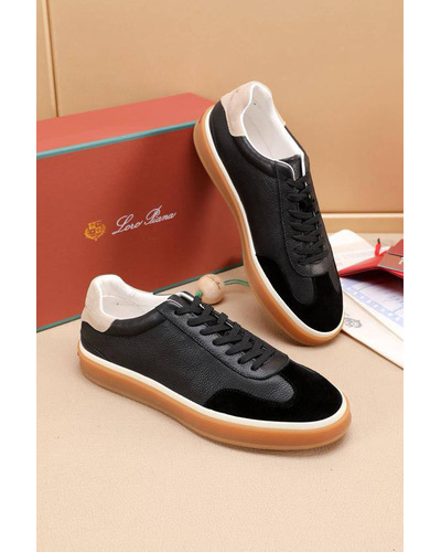 Мужские кроссовки Loro Piana Tennis Walk - Black