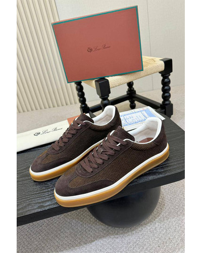 Мужские кроссовки Loro Piana Tennis Walk - Brown