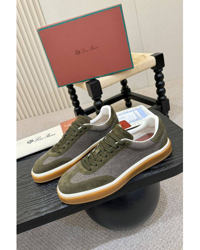 Мужские кроссовки Loro Piana Tennis Walk - Green