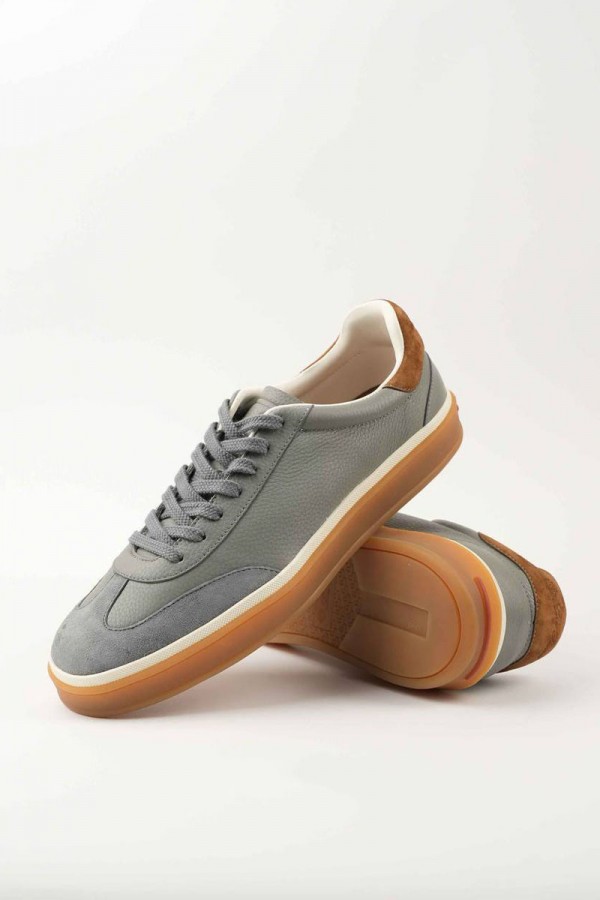 Мужские кроссовки Loro Piana Tennis Walk - Grey