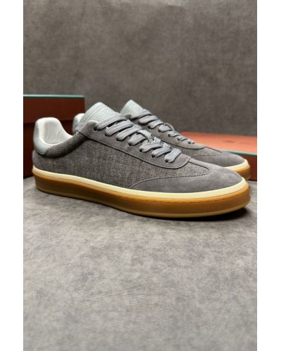 Мужские кроссовки Loro Piana Tennis Walk - Grey
