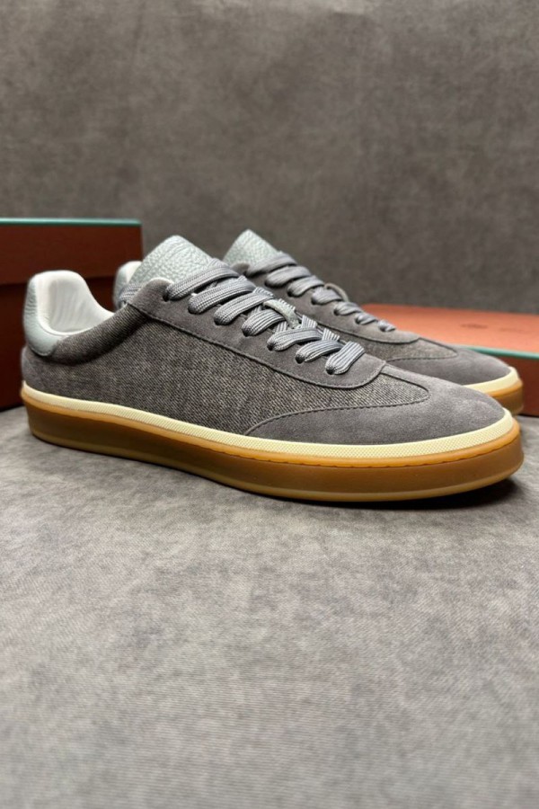 Мужские кроссовки Loro Piana Tennis Walk - Grey