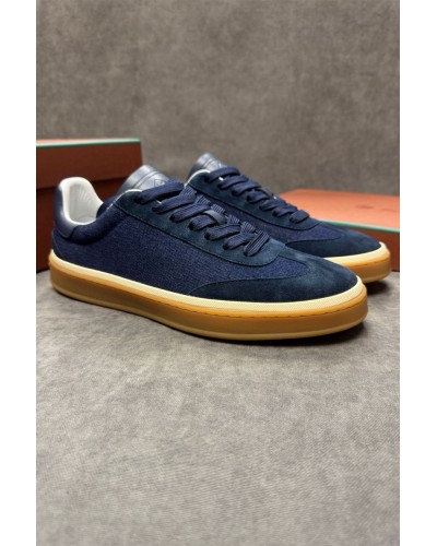 Мужские кроссовки Loro Piana Tennis Walk - Navy
