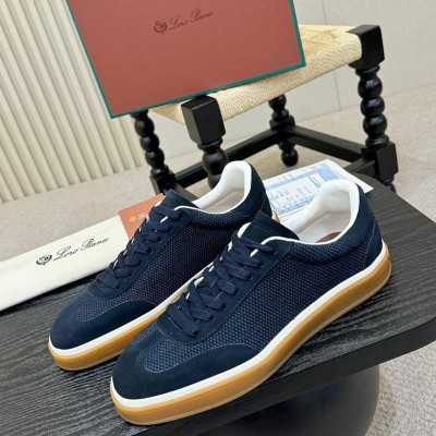 Мужские кроссовки Loro Piana Tennis Walk - Navy