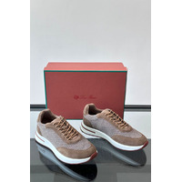 Мужские кроссовки Loro Piana Week End Walk - Brown