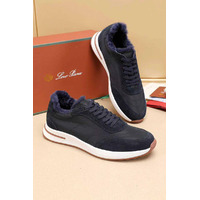 Кроссовки с мехом Loro Piana Week End Walk Evo