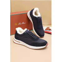 Кроссовки с мехом Loro Piana Week End Walk Evo