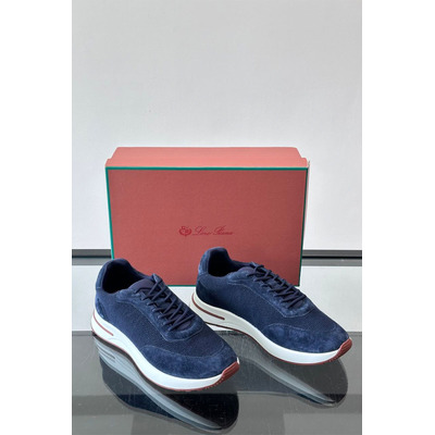 Мужские кроссовки Loro Piana Week End Walk - Navy